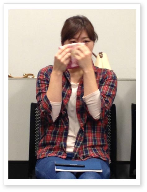 大の男も泣く。気が強い女の子も泣く。